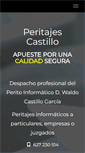 Mobile Screenshot of peritajescastillo.com